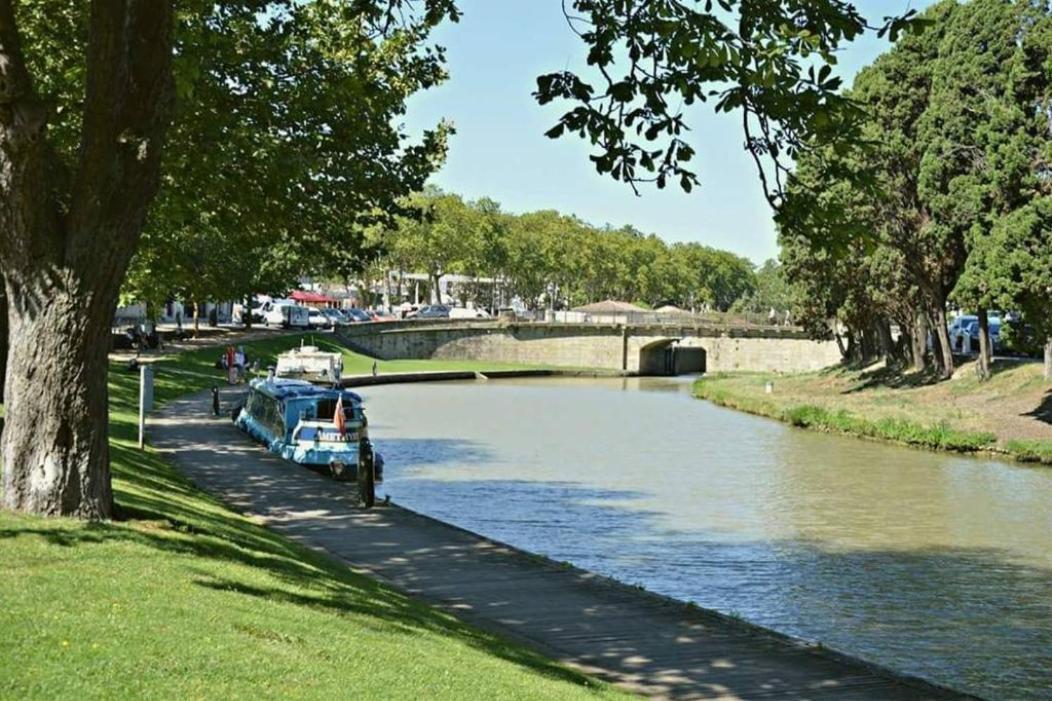 Tout Confort ! Calme, Climatisation, Parking Gratuit, Grande Terrasse, Ascenseur, Wifi Каркасон Екстериор снимка