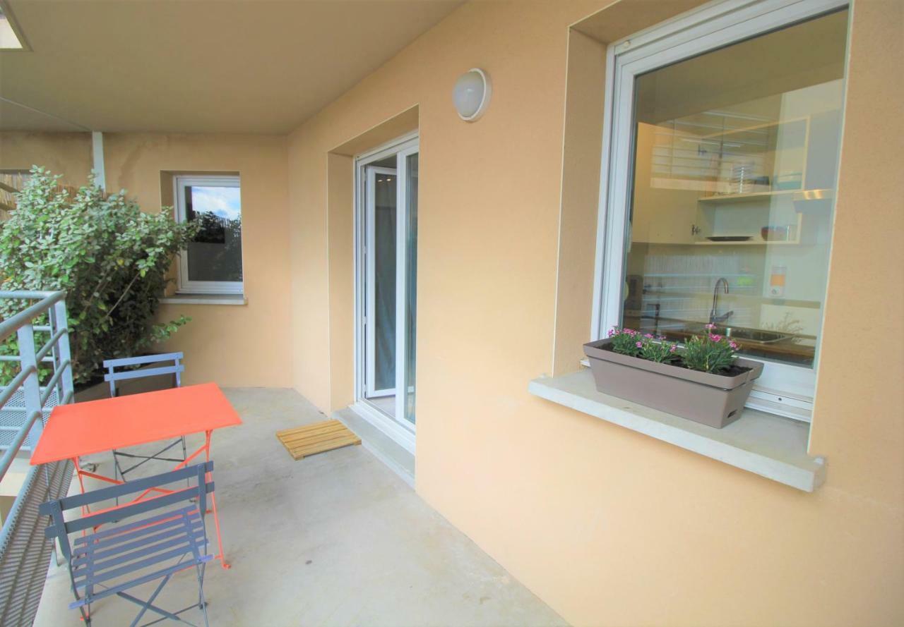 Tout Confort ! Calme, Climatisation, Parking Gratuit, Grande Terrasse, Ascenseur, Wifi Каркасон Екстериор снимка
